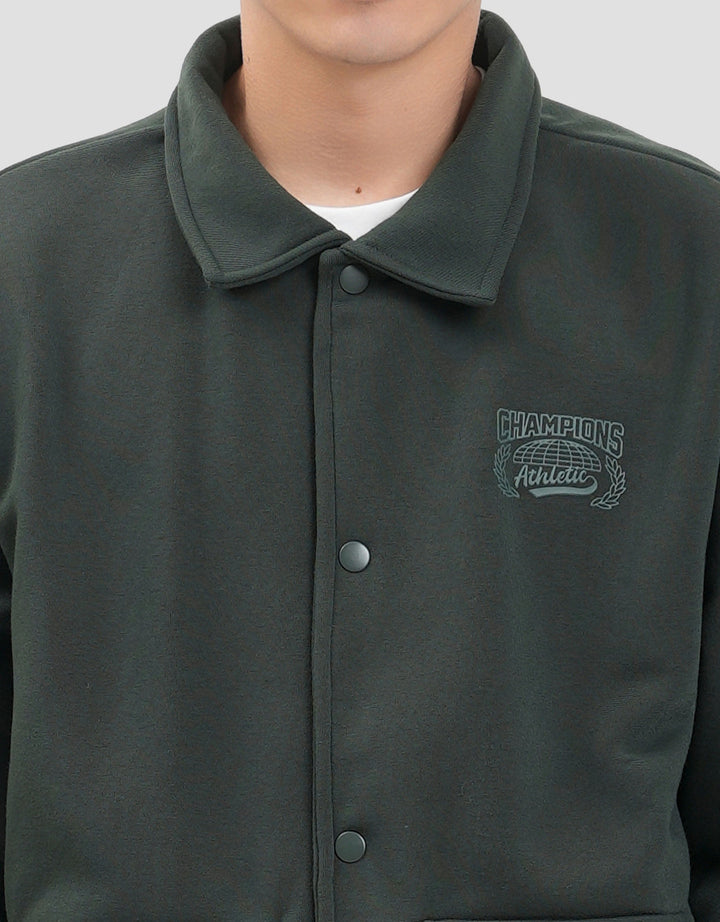 Nevada Knit Two Pocket With Hd Print Jaket Pria