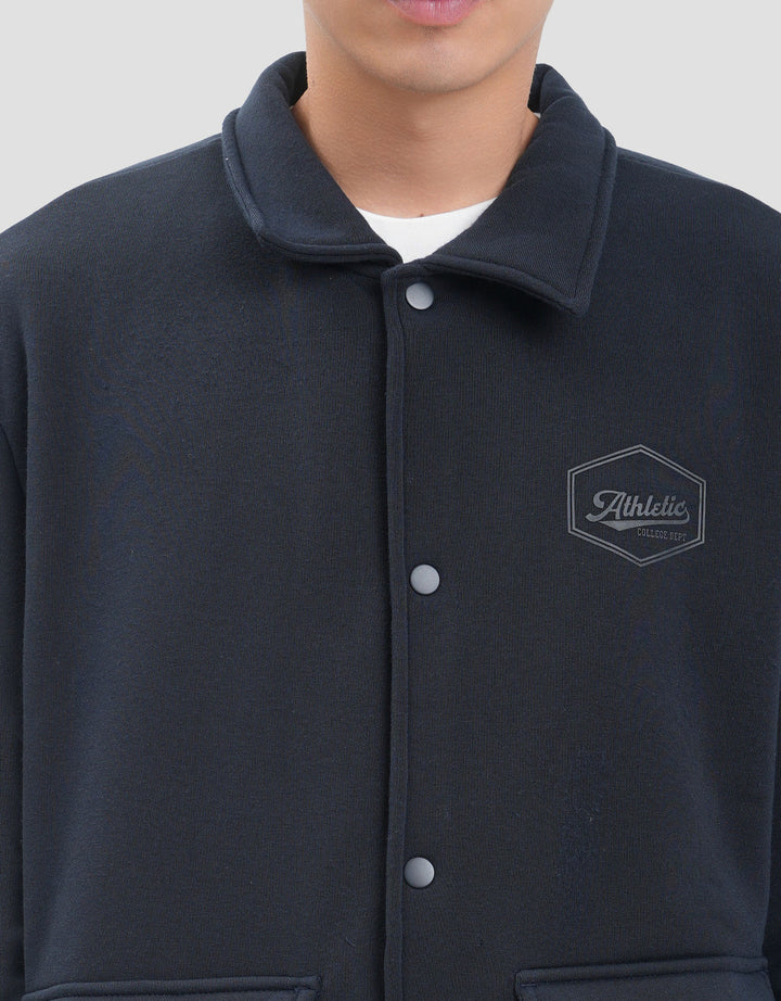 Nevada Knit Two Pocket With Hd Print Jaket Pria