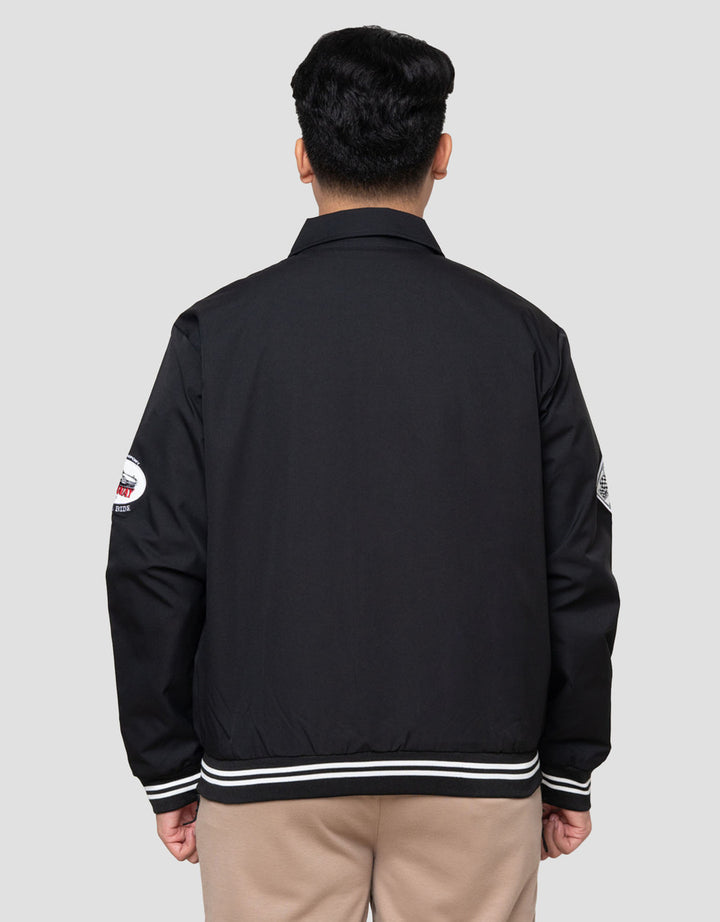 Nevada Woven Chasers Racing Patches Jaket Pria