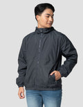 Nevada Woven Nylon Crinkle With Jaket Hoodie Pria