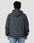 Nevada Woven Nylon Crinkle With Jaket Hoodie Pria