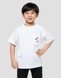 Suko Pocket Disney Kerah Bulat Kaos Lengan Pendek Anak Laki-Laki
