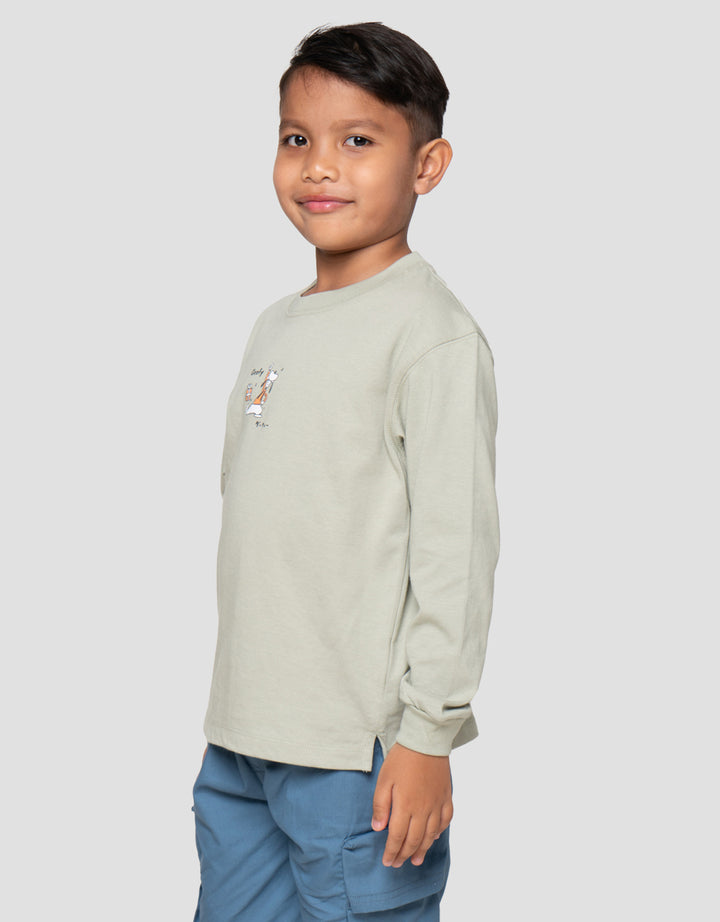 Suko Disney Kerah Bulat Sweater Anak Laki-Laki