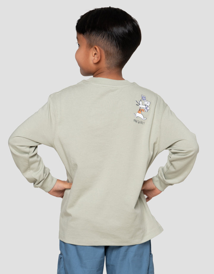 Suko Disney Kerah Bulat Sweater Anak Laki-Laki