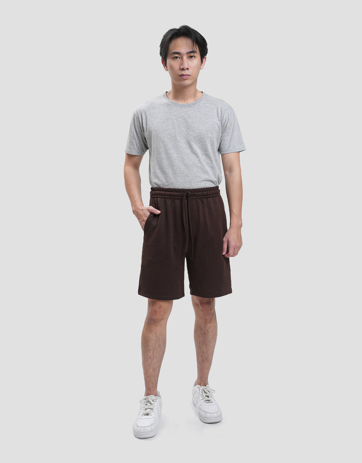 Nevada Knit Above Knee Texture Celana Pendek Pria