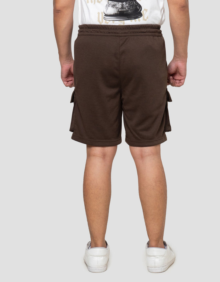 Nevada Knit Cargo Front And Cut & Sewn Celana Pendek Pria