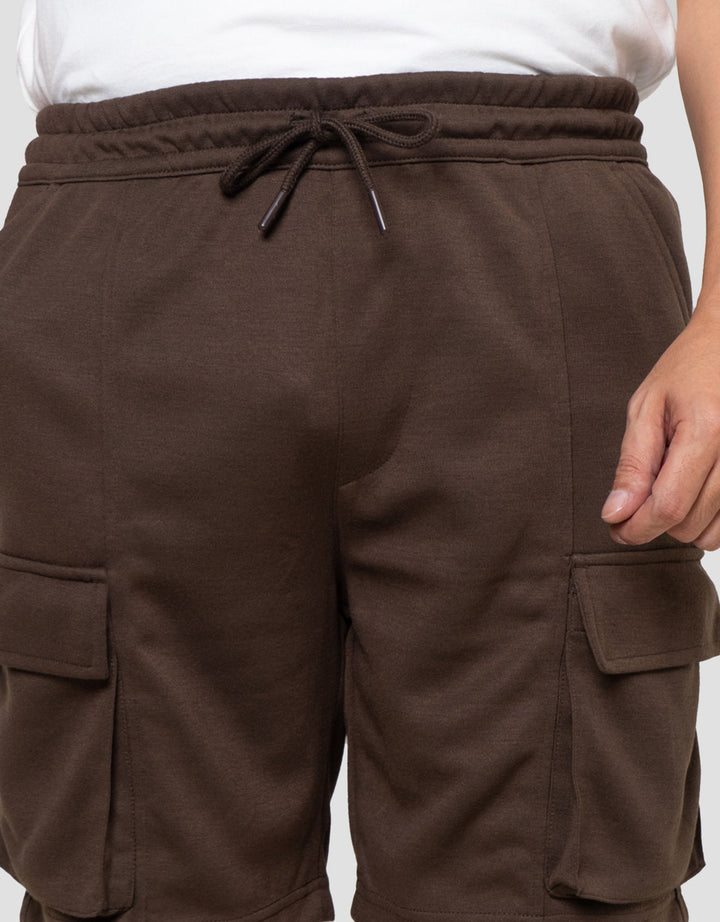 Nevada Knit Cargo Front And Cut & Sewn Celana Pendek Pria