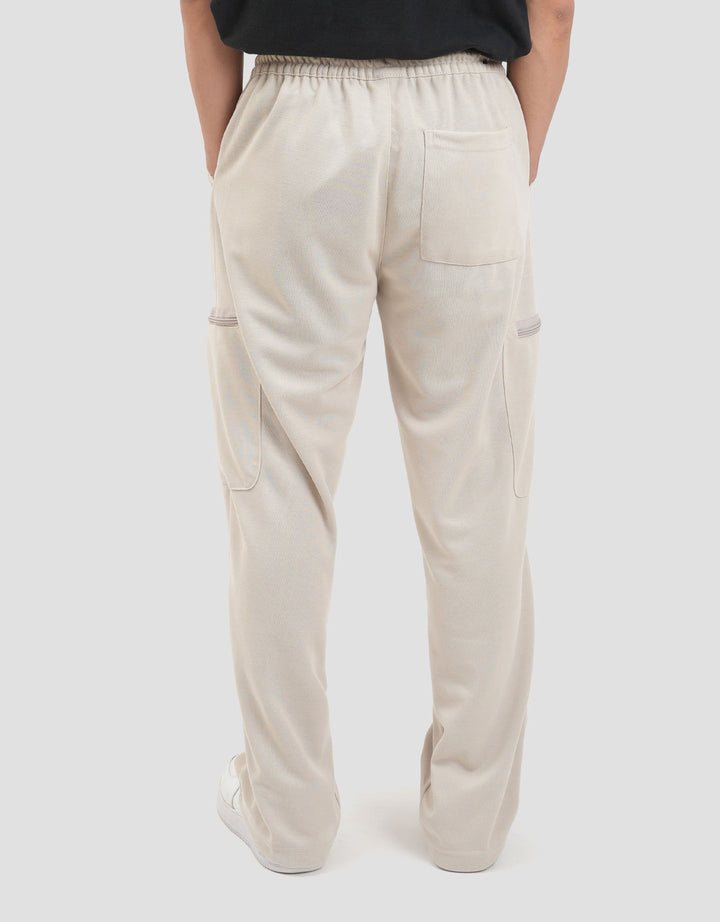 Nevada Loose Fit 3D Zipper Celana Cargo Pria