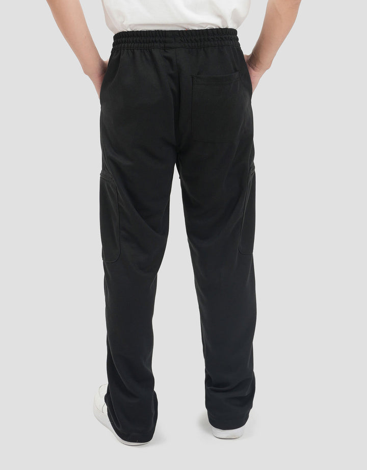 Nevada Loose Fit 3D Zipper Celana Cargo Pria