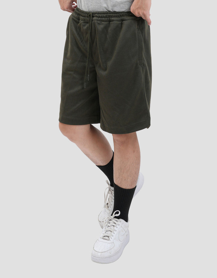 Nevada Knit Basic Texture Knee Celana Pendek Pria