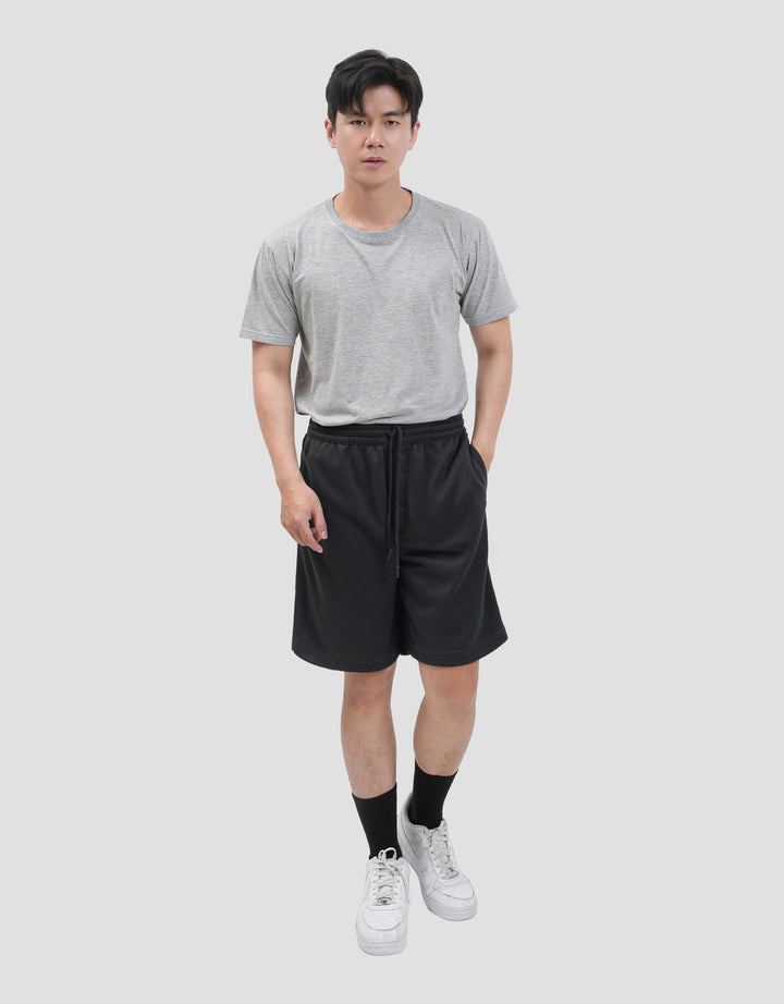 Nevada Knit Basic Texture Knee Celana Pendek Pria