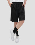 Nevada Knit Basic Texture Knee Celana Pendek Pria