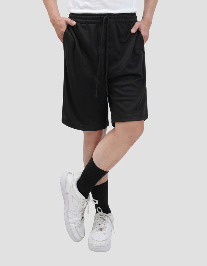 Nevada Knit Basic Texture Knee Celana Pendek Pria