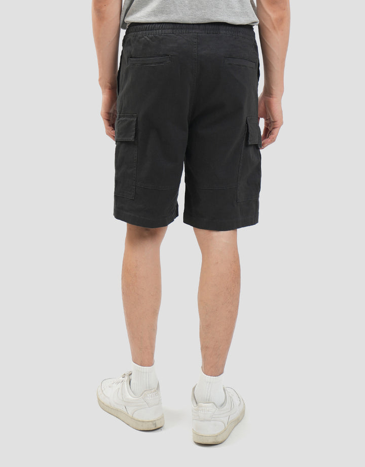 Nevada Twill Stretch Celana Pendek Cargo Pria