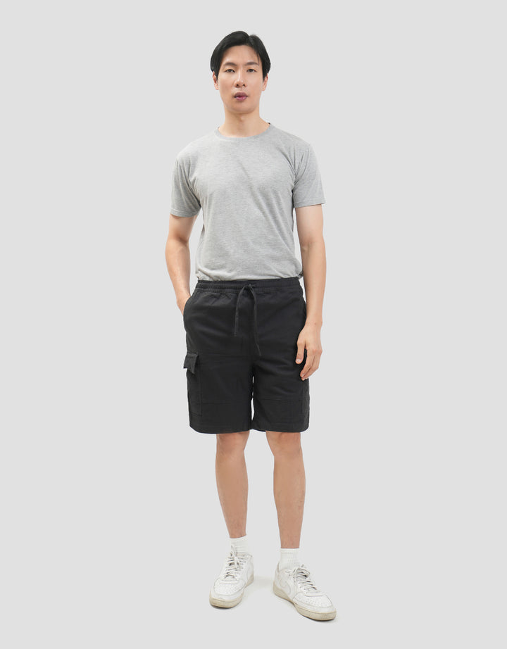 Nevada Twill Stretch Celana Pendek Cargo Pria