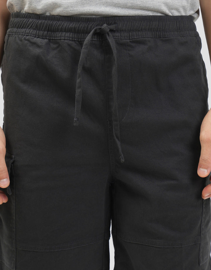 Nevada Twill Stretch Celana Pendek Cargo Pria