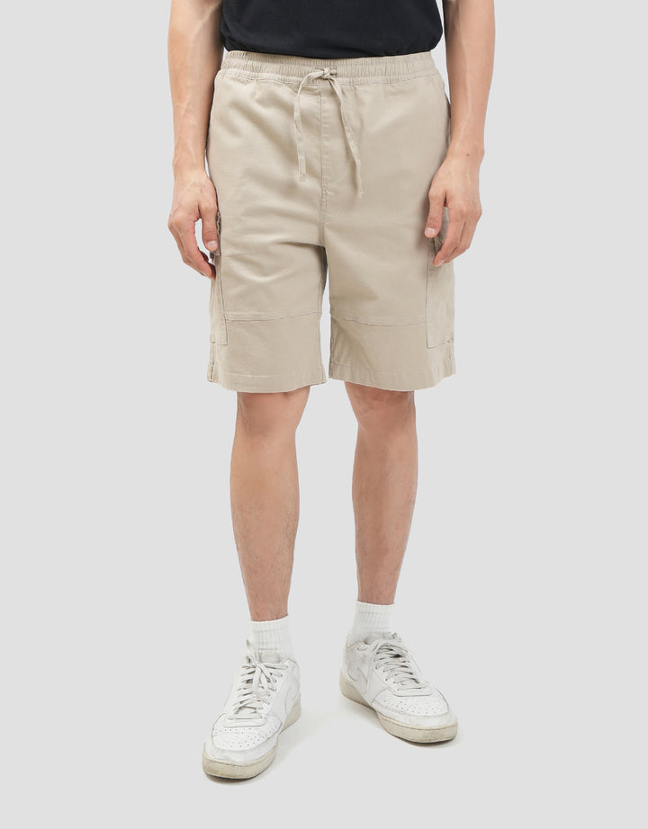 Nevada Twill Stretch Celana Pendek Cargo Pria