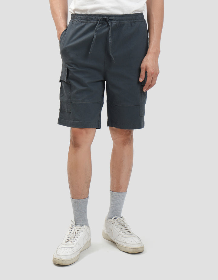 Nevada Twill Stretch Celana Pendek Cargo Pria
