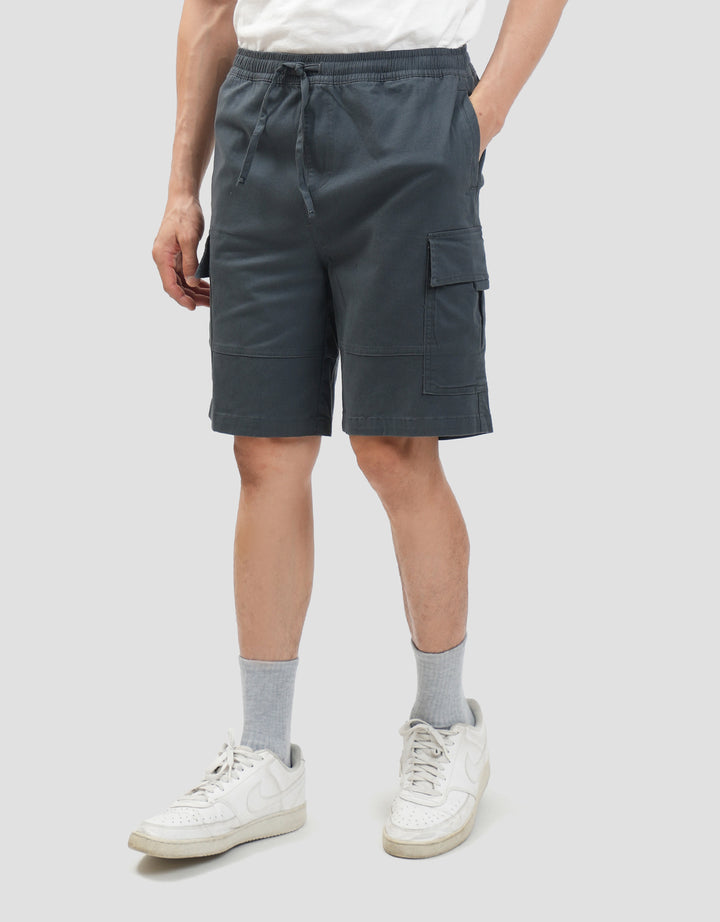 Nevada Twill Stretch Celana Pendek Cargo Pria