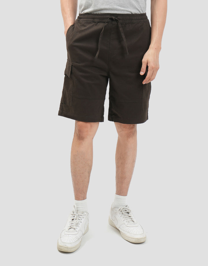 Nevada Twill Stretch Celana Pendek Cargo Pria