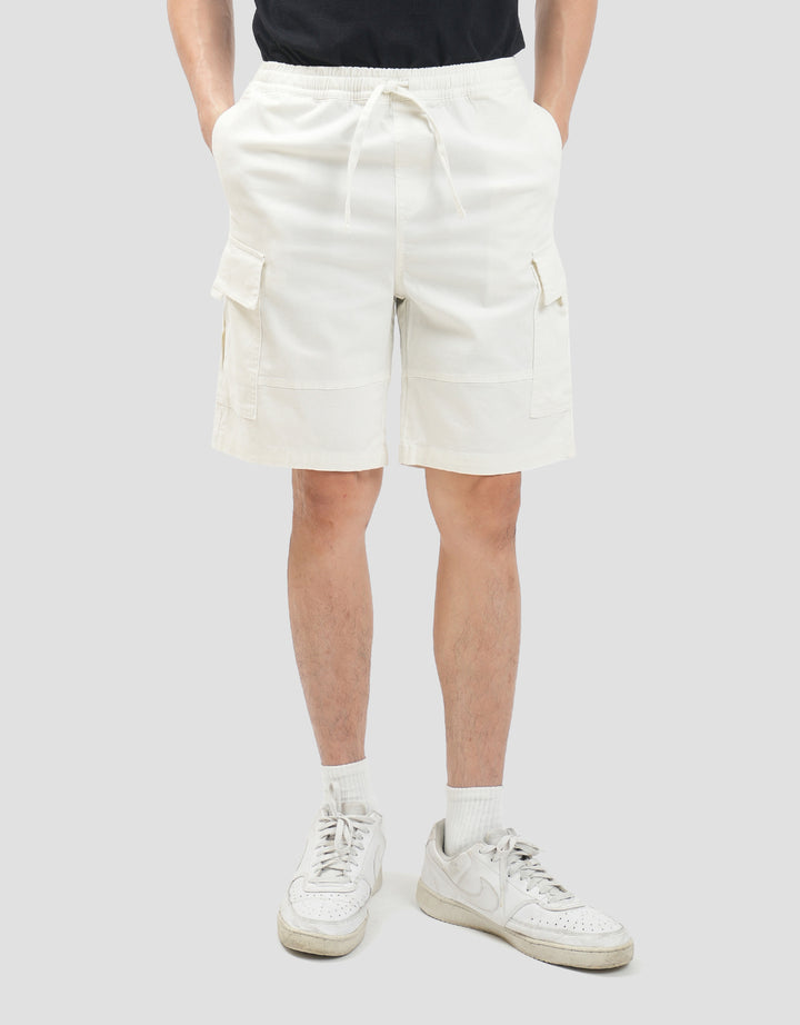 Nevada Twill Stretch Celana Pendek Cargo Pria