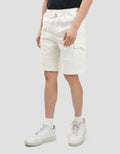 Nevada Twill Stretch Celana Pendek Cargo Pria