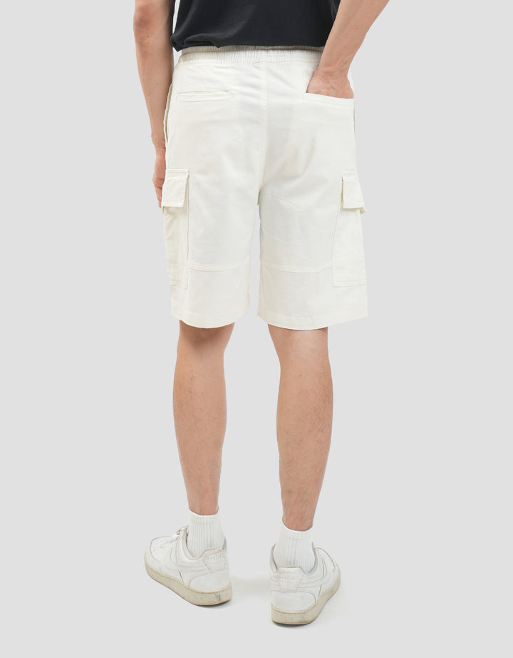 Nevada Twill Stretch Celana Pendek Cargo Pria
