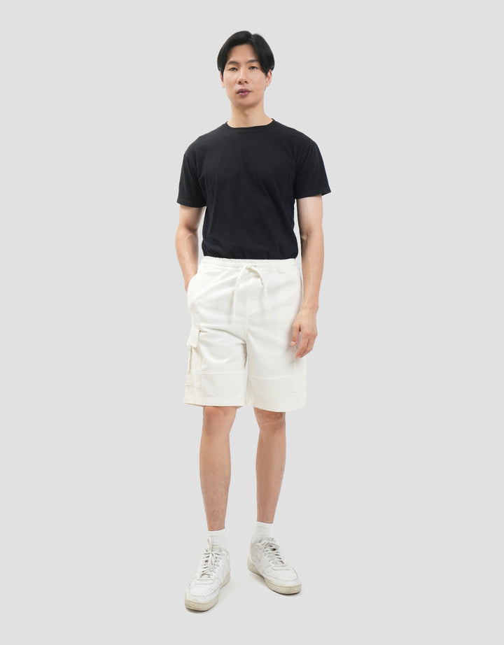 Nevada Twill Stretch Celana Pendek Cargo Pria