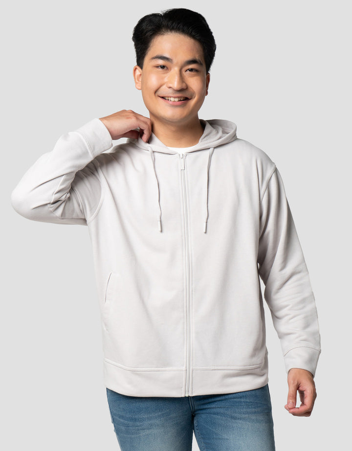 Nevada French Terry Jaket Hoodie Pria