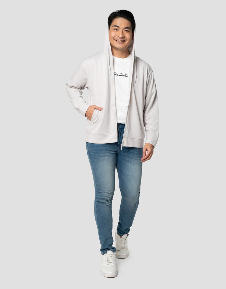 Nevada French Terry Jaket Hoodie Pria