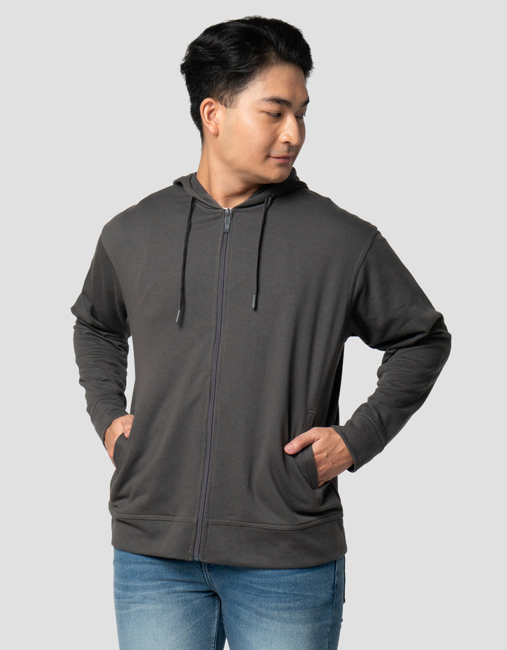 Nevada French Terry Jaket Hoodie Pria