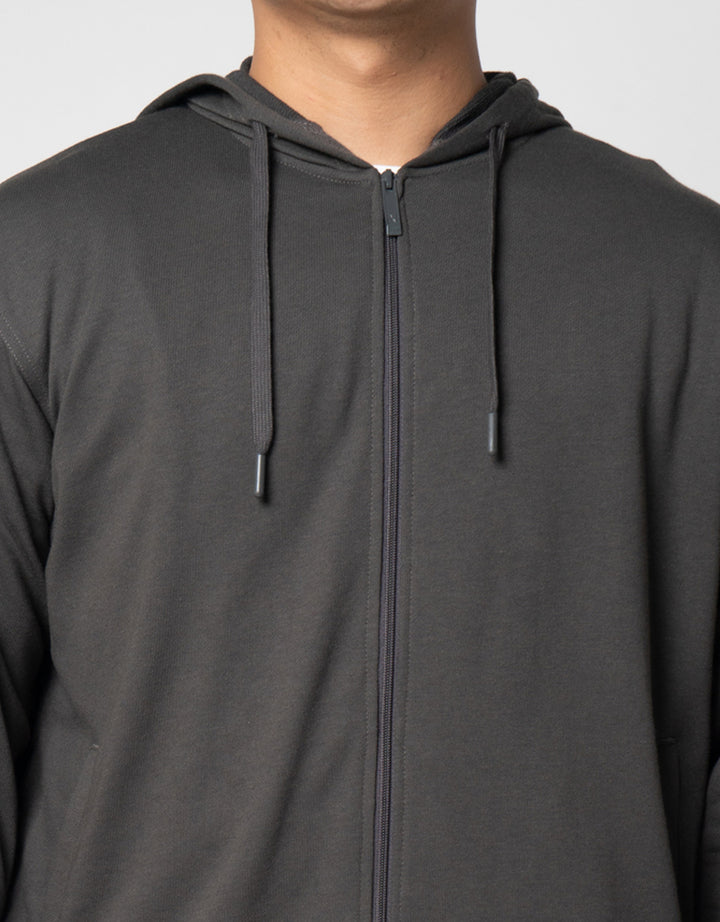 Nevada French Terry Jaket Hoodie Pria