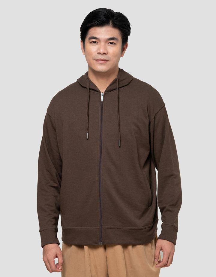 Nevada French Terry Jaket Hoodie Pria