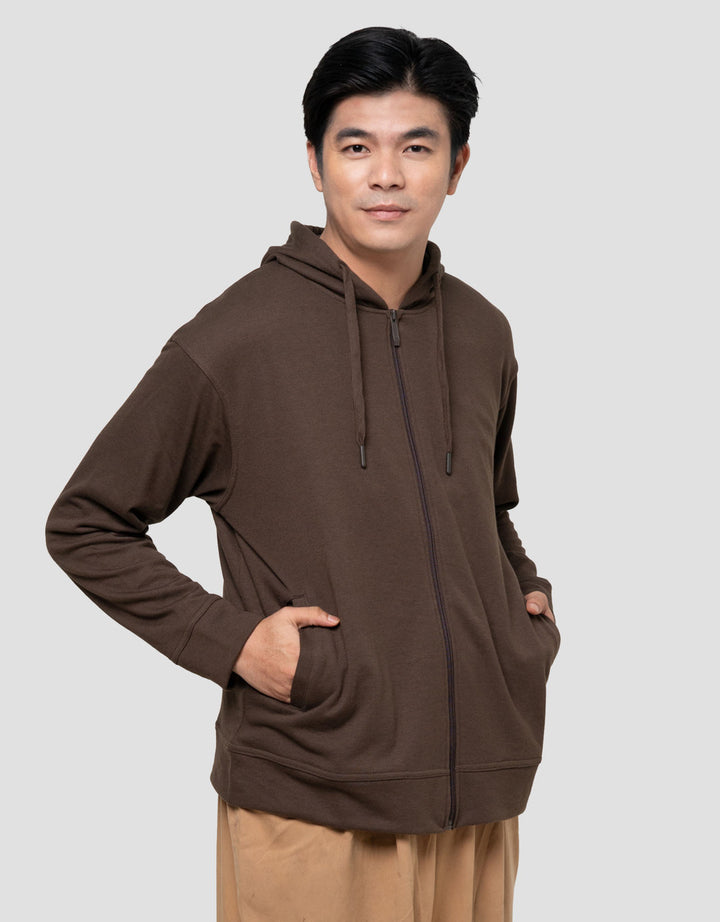 Nevada French Terry Jaket Hoodie Pria