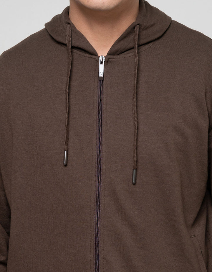 Nevada French Terry Jaket Hoodie Pria