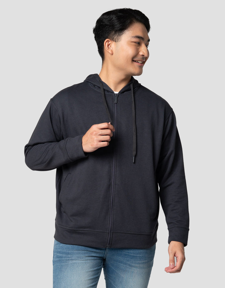 Nevada French Terry Jaket Hoodie Pria