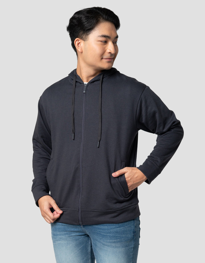 Nevada French Terry Jaket Hoodie Pria