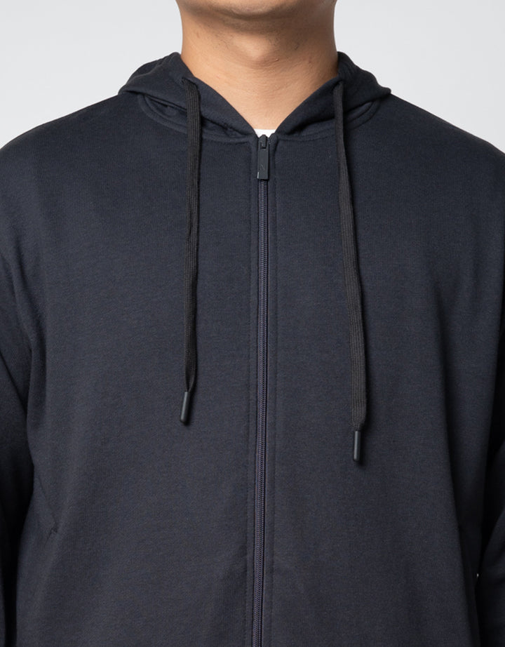 Nevada French Terry Jaket Hoodie Pria