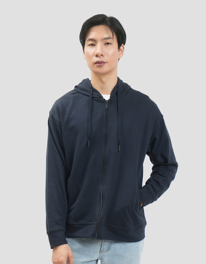 Nevada French Terry Jaket Hoodie Pria