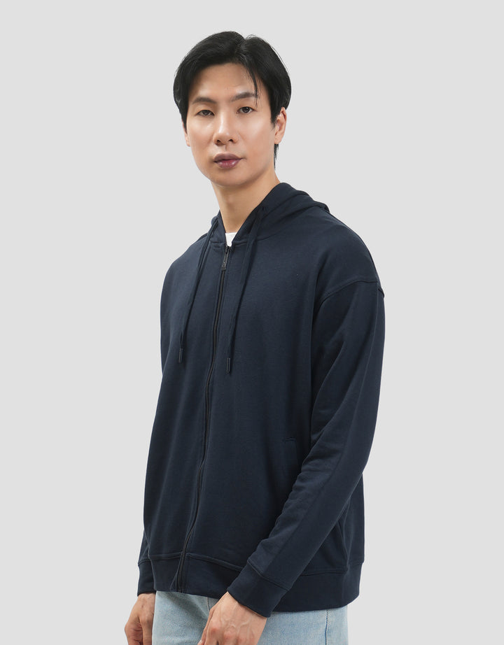 Nevada French Terry Jaket Hoodie Pria