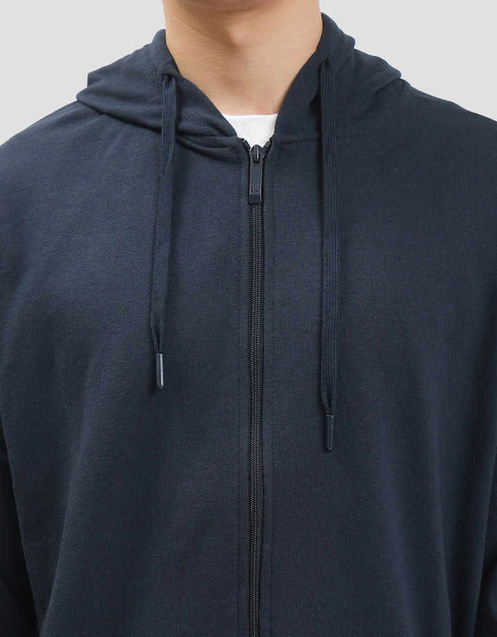 Nevada French Terry Jaket Hoodie Pria
