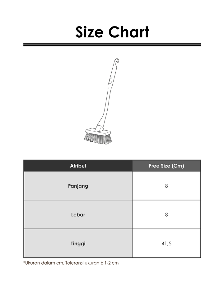 MxM Hawaii Toilet Brush Sikat Wc Avici