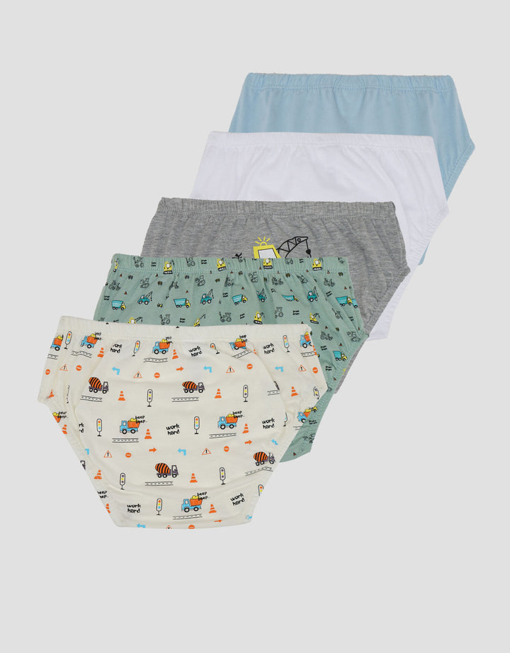 Little M Pack Of 3 Transport Celana Dalam Anak Laki-Laki