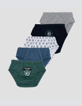 Little M Pack Of 5 Boys Soccer Celana Dalam Anak Laki-laki