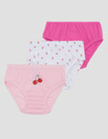 Little M Pack Of 3 Girls Cherry Celana Dalam Bayi