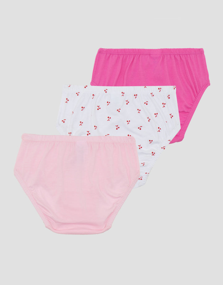 Little M Pack Of 3 Girls Cherry Celana Dalam Bayi