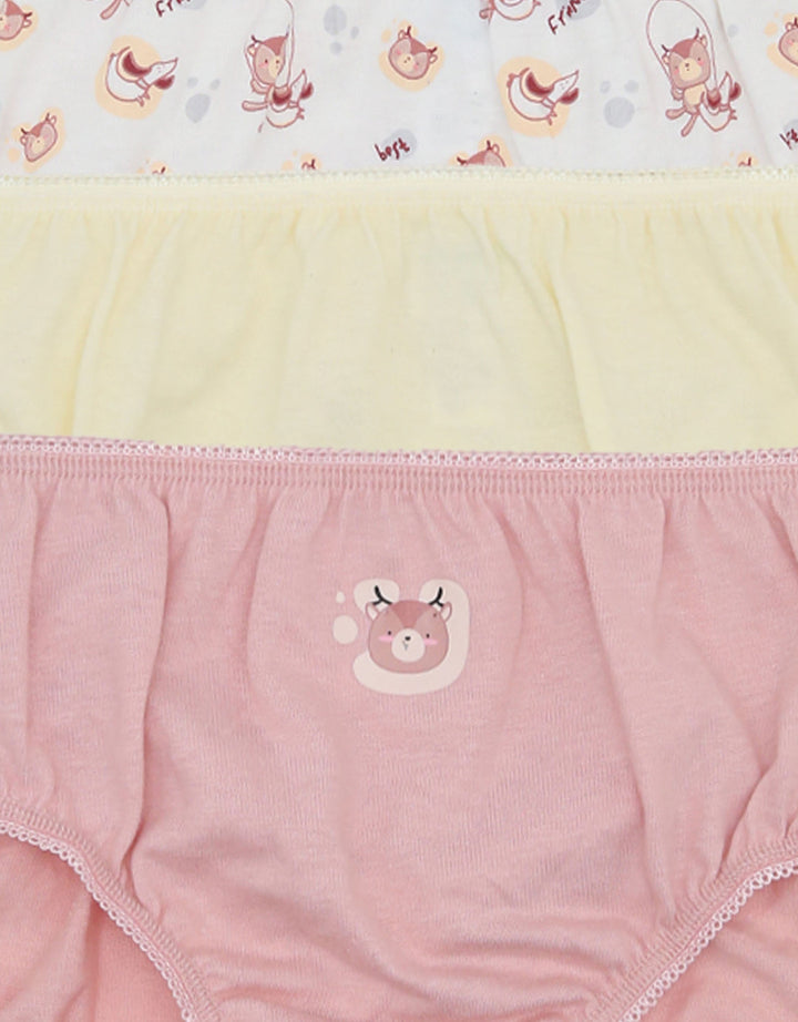 Little M Pack Of 3 Deer Celana Dalam Bayi