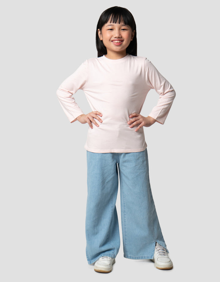 Little M Manset Inner Lengan Panjang Anak Perempuan
