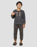Little M Tiger Face Set Sleepwear Anak Laki-Laki