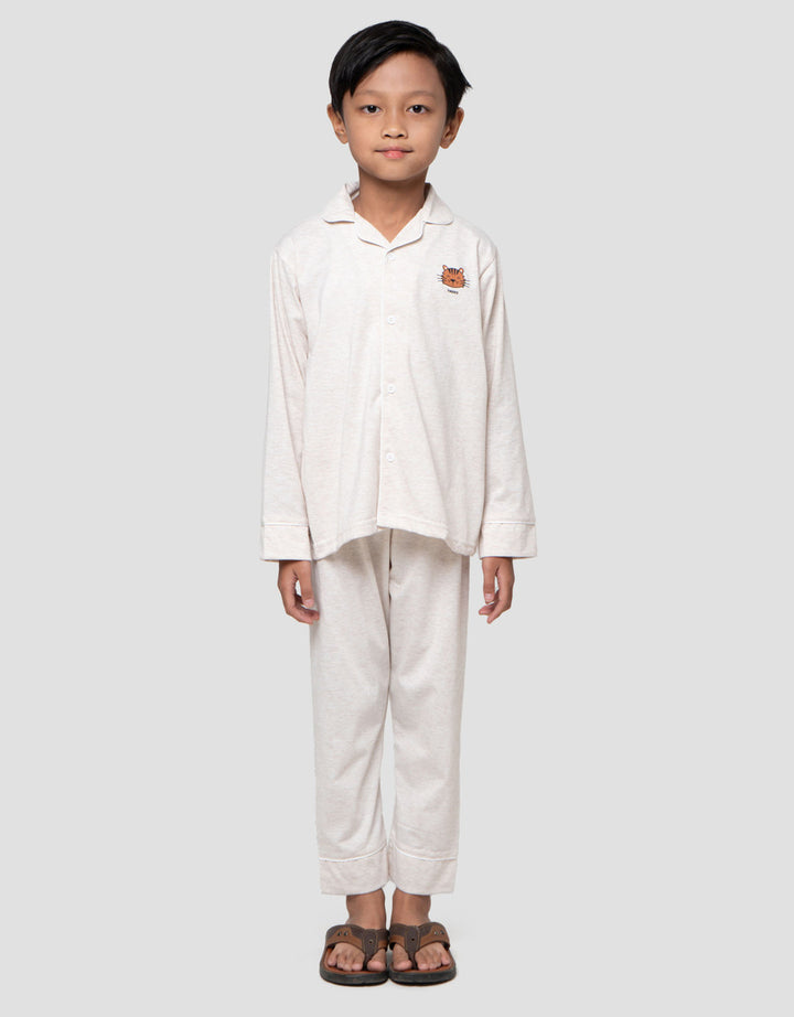 Little M Tiger Happy Piyama Anak Laki-laki